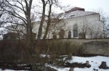 Nehasice – kostel Narození Panny Marie zima 2010