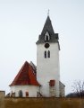 Bítozeves – kostel sv. Michaela archanděla zima 2010