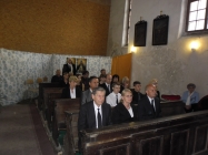 pohřební obřad v kostele Lenešice Zdenky Schonfeldové 13.6.2014