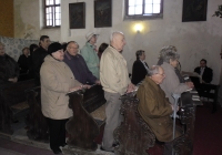 Žehnání kostela Lenešice