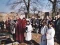 Pohřeb kostelníka J.Košťála ze Břvan