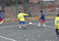 Fotbalový zápas Velemyšleves 3.11.2010