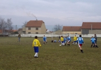 Fotbalový zápas se Sokolem Koštice - březen 2010