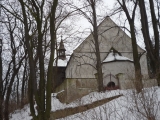Minice – kostel sv. Martina zima 2010
