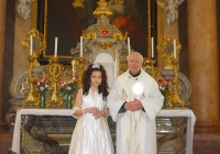 První sv. přijímání 1. 4. 2010