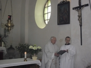 Svatý týden v kostele Lenešice