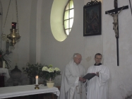 Svatý týden v kostele Lenešice