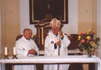Svěcení kaple - Počerady 2002