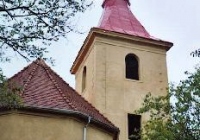 Dokončení opravy kostel Břvany 2004