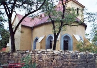 Dokončení opravy kostel Břvany 2004