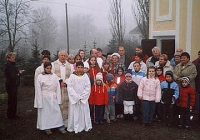 Svěcení kaple Zálezly 2006
