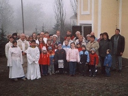 Svěcení kaple Zálezly 2006