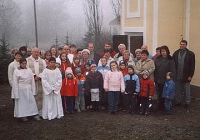 Svěcení kaple Zálezly 2006