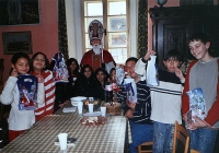 Setkání dětí s Mikulášem 2008