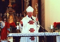 Biřmování 2009 - otec biskup Jan Baxant