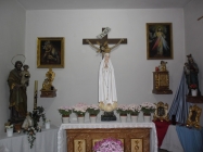 Návštěva u sochy P.Marie Fatimské