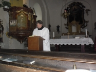 Obrázky Svatého týdne v kostele Lenešice 2016