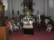 pohřeb Milady Dubské Lenešice 2017